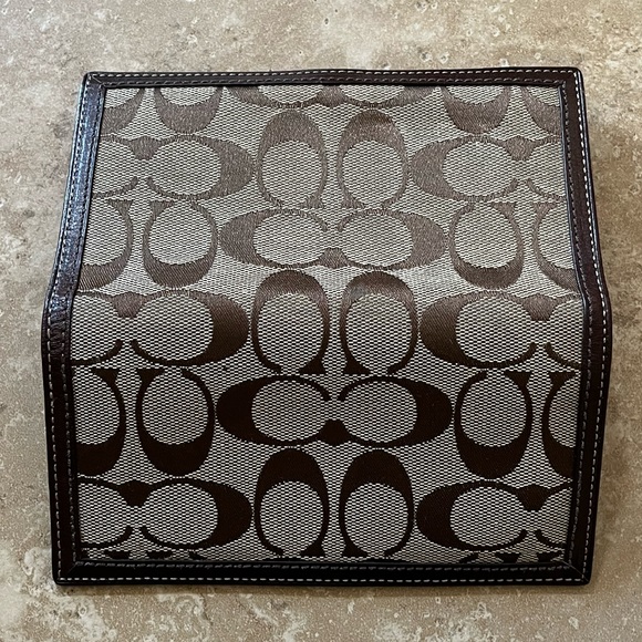 Vintage Coach Long Wallet With Checkbook Cover - Picture 10 of 10